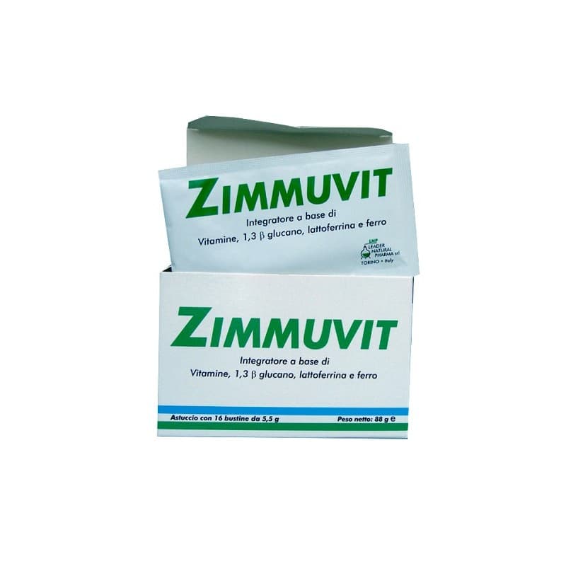 Lactoferrina + Equinácea – 16 sobres | Zimmuvit Complemento alimenticio
