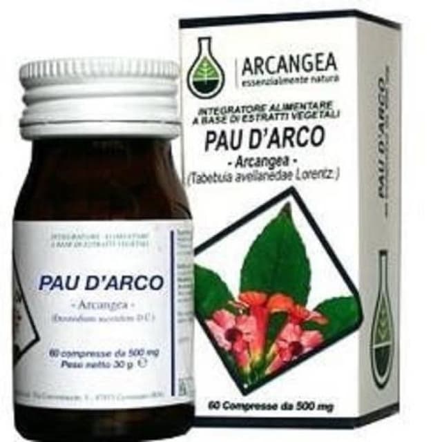 Pau d'Arco (Lapacho) 500 mg Arcangea – 60 cápsulas