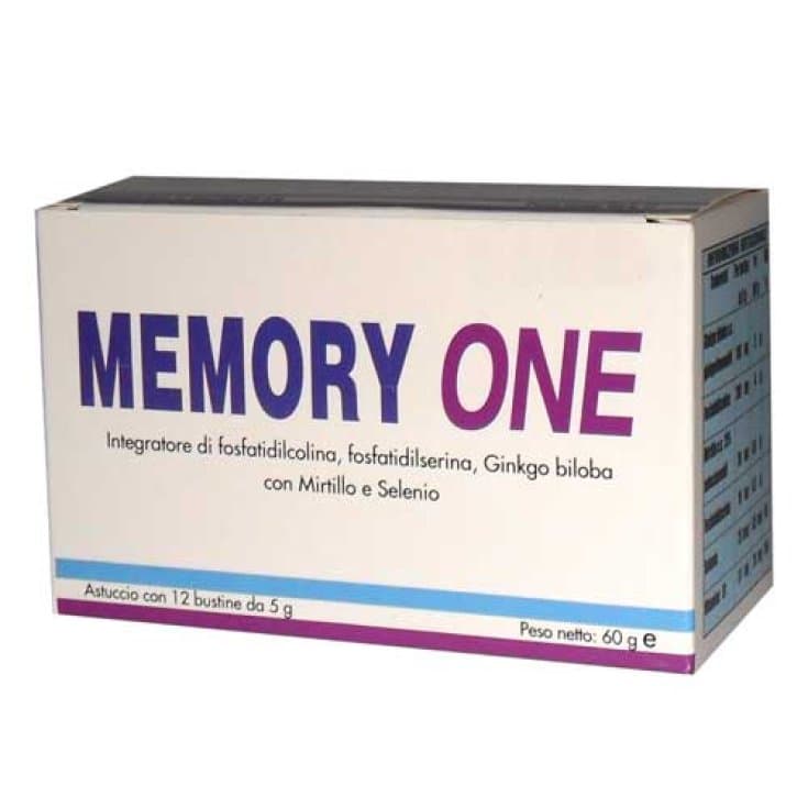 Ginkgo biloba + Arándano – 12 sobres | Memory One Complemento alimenticio