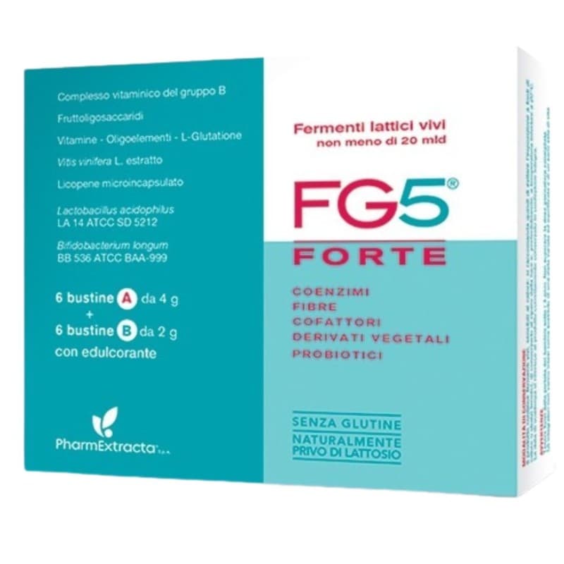 Probióticos con bacterias lácticas – 6 sobres | FG5 Forte