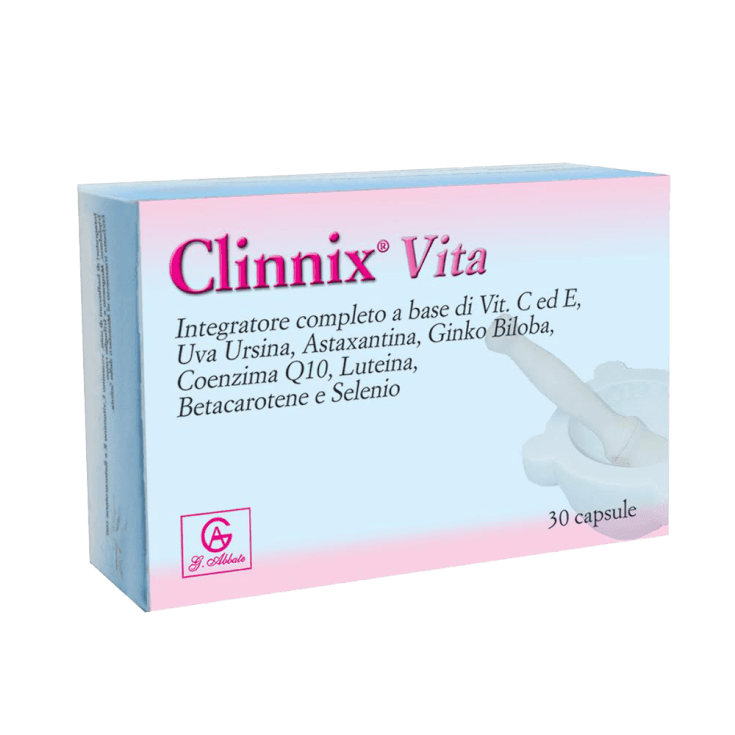 Clinnix-Vita Complemento – Vitamina C + Astaxantina – 45 cápsulas