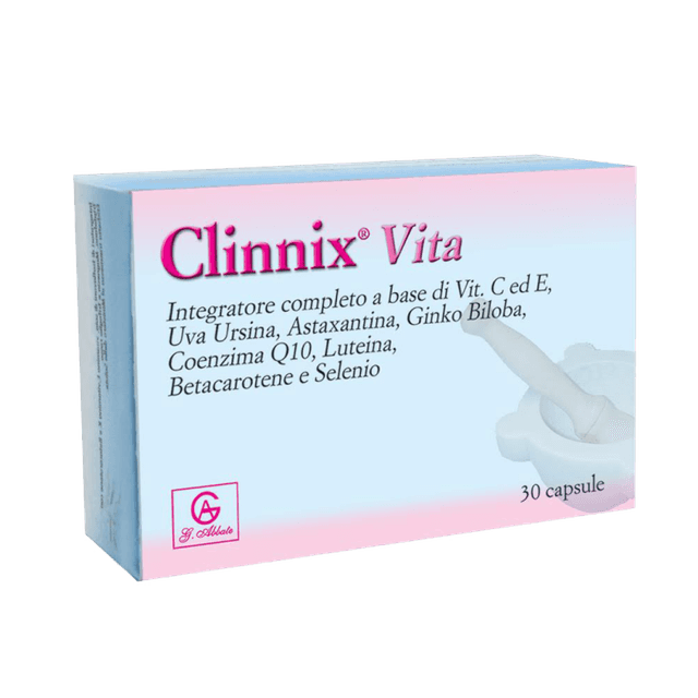 Clinnix-Vita Complemento – Vitamina C + Astaxantina – 45 cápsulas