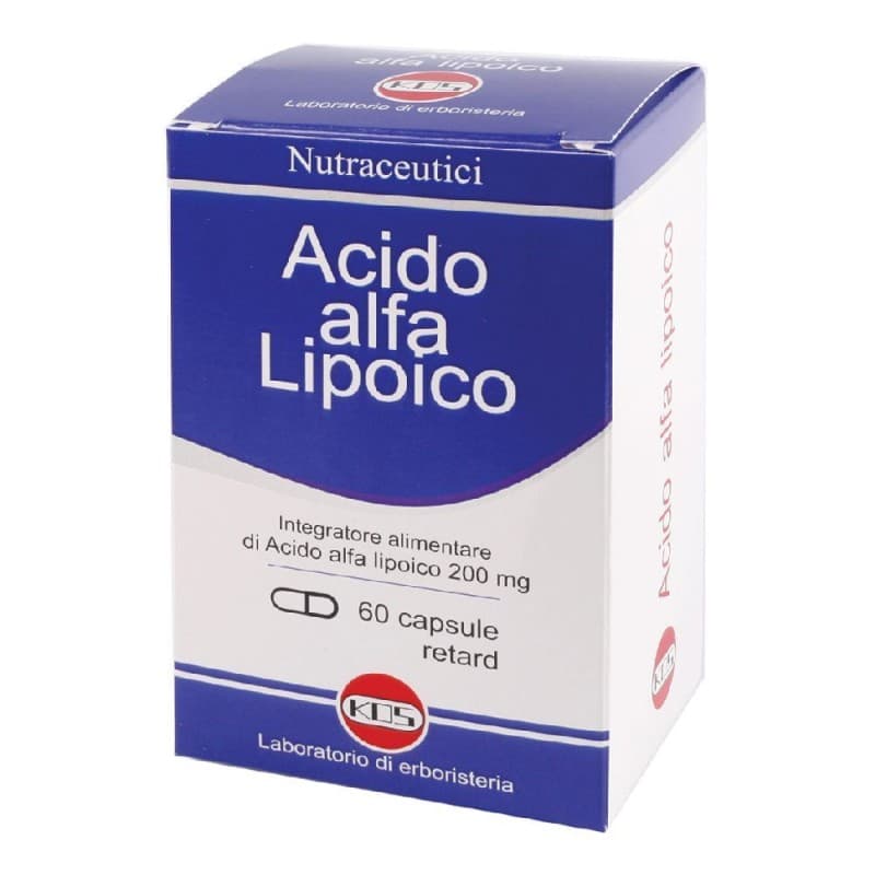 Ácido Alfa Lipoico de Liberación Prolongada – 60 cápsulas – KOS