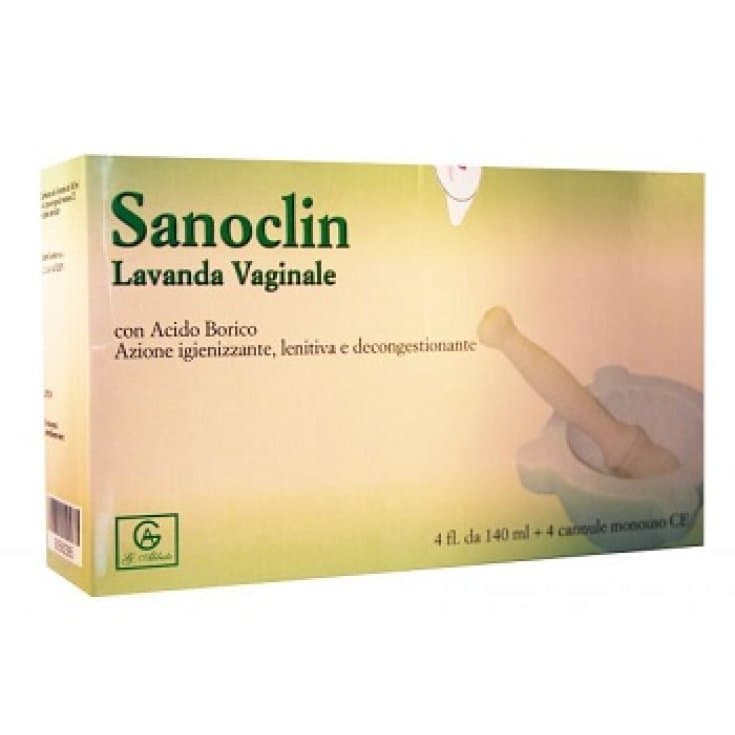 Sanoclin Loción Limpiadora Íntima – 4 x 140 ml