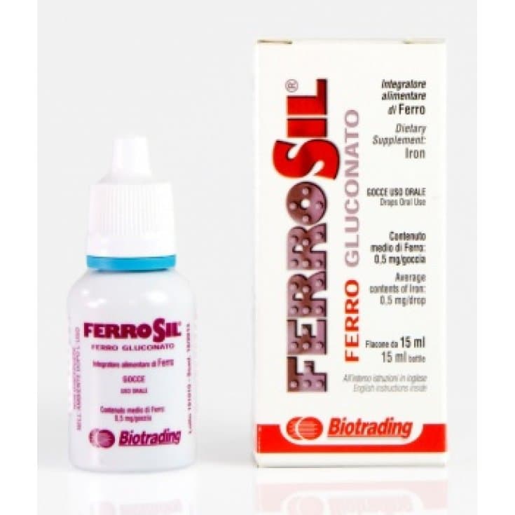 Ferrosil Complemento Alimenticio – Hierro 15 ml gotas