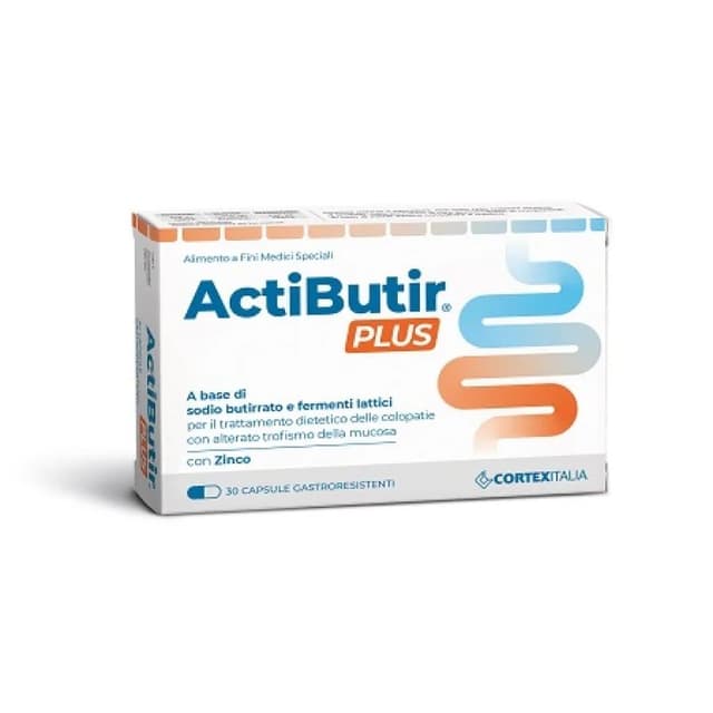 Actibutir Plus – Probióticos con bacterias lácticas – 30 cápsulas
