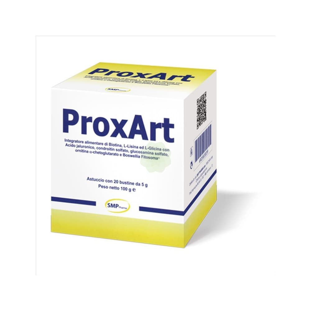 MSM + Glucosamina – 20 sobres de 5 g | PROXART Complemento alimenticio