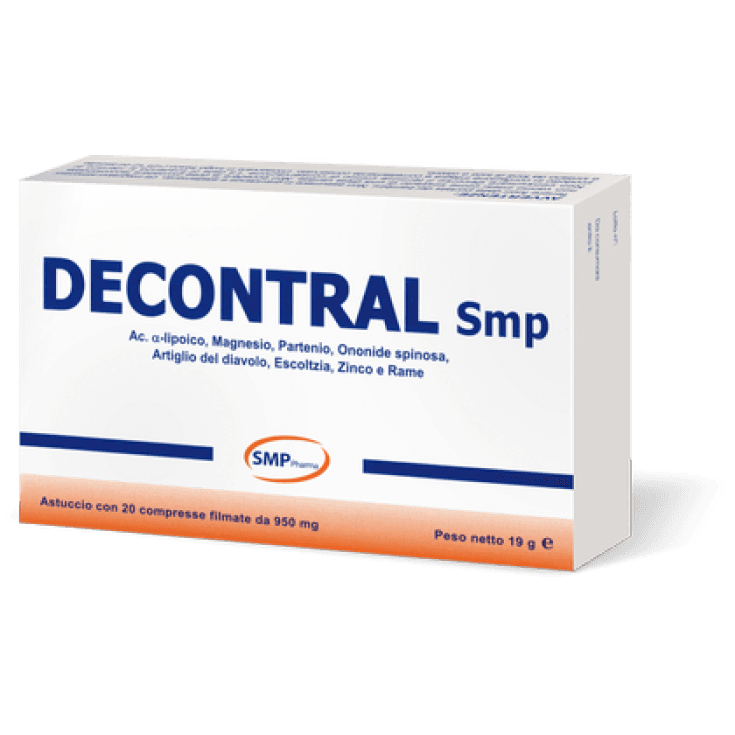 Ácido alfa-lipoico + Zinc – 20 comprimidos de 850 mg | Decontral Complemento alimenticio