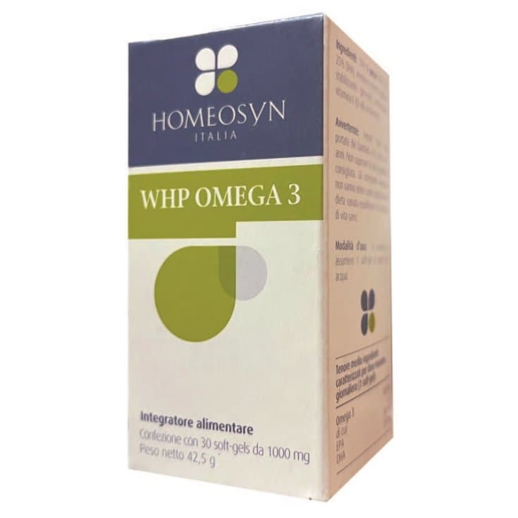 WHP Omega 3 – 30 cápsulas Homeosyn