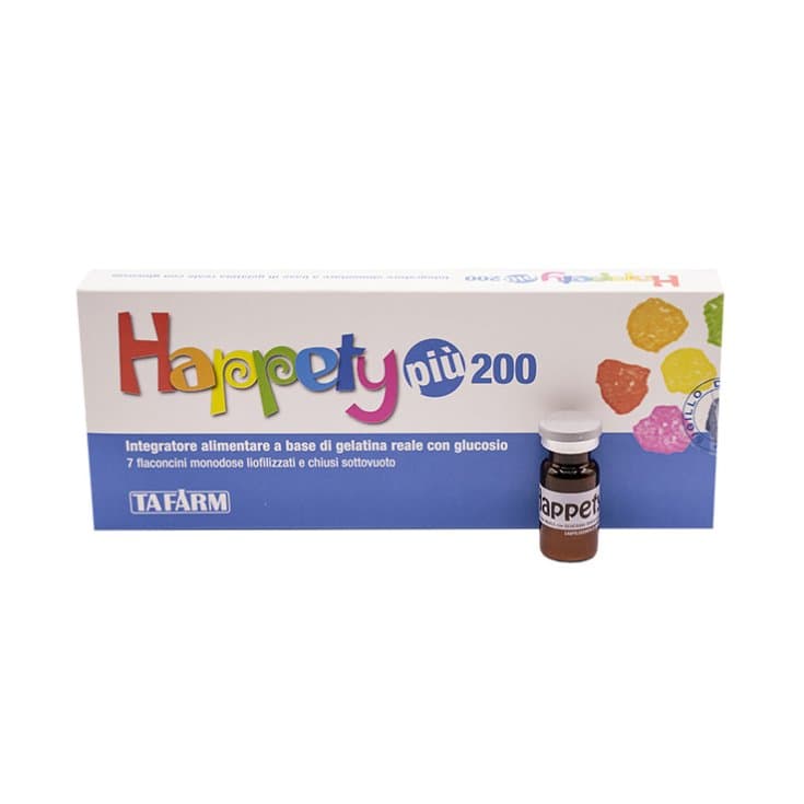 Happety Più 200 – 7 ampollas de 200 ml