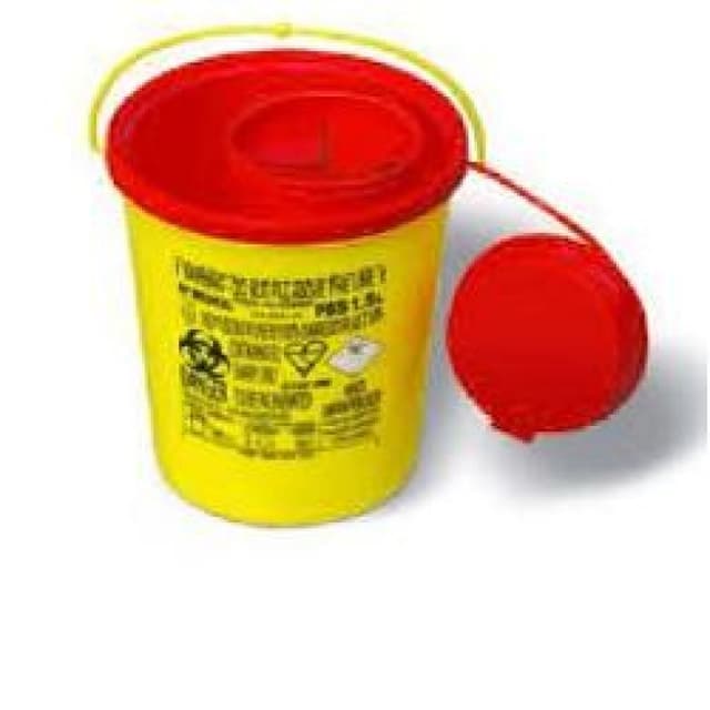 Safety Contenedor Agujas Usadas SAF – 1 unidad
