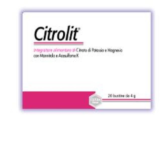 Citrolit – Complemento alimenticio con citratos, 20 sobres