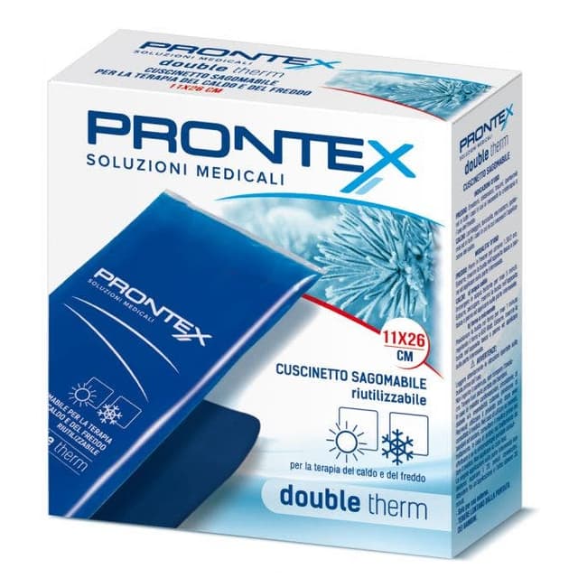 Safety Double Therm Almohadilla de Gel 20x10 cm – Compresa Fría-Calor