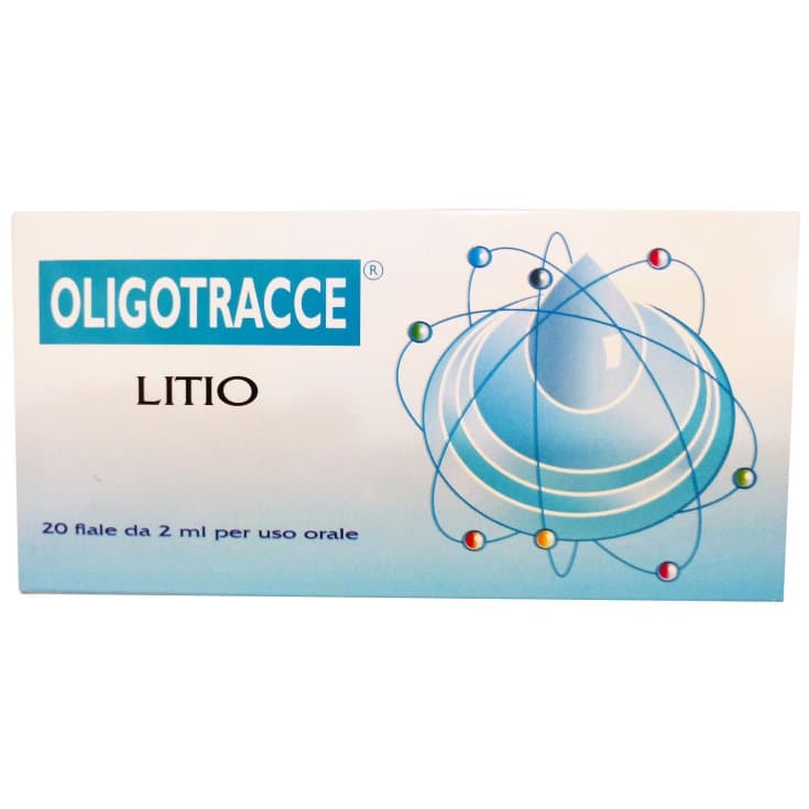Oligotracce Lithium – 20 ampollas de 2 ml