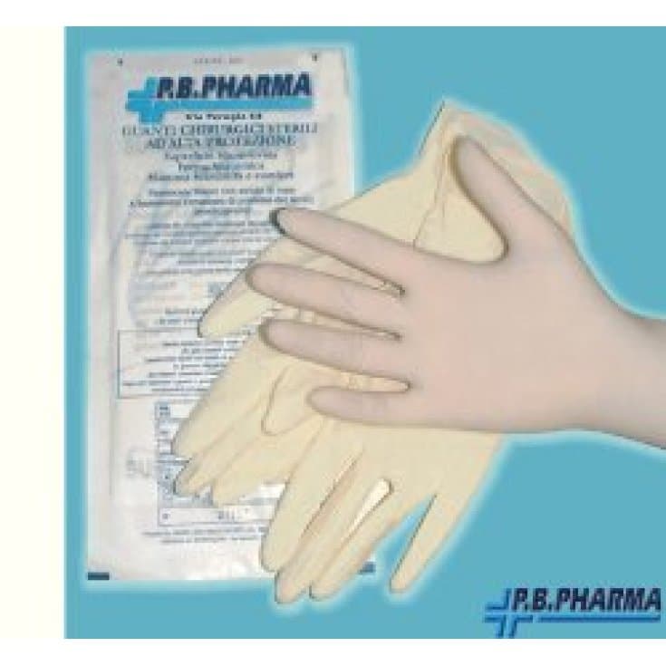 PB Pharma Guantes quirúrgicos estériles talla 8