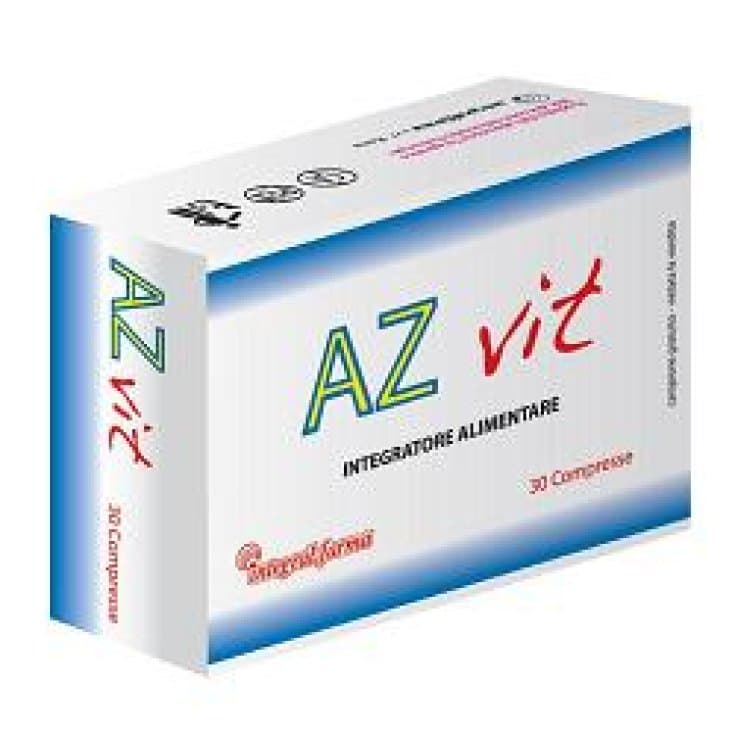 Multivitaminas + Minerales – 30 cápsulas, 39 g | Azvit Integ