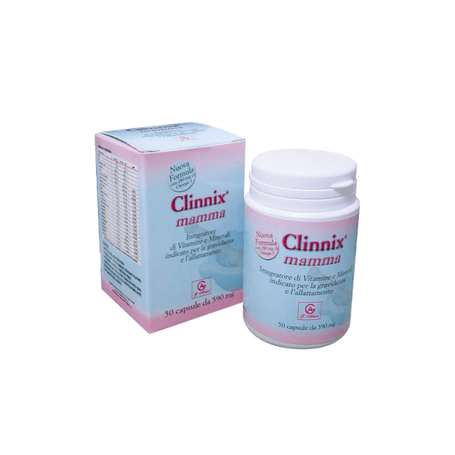 Clinnix Mamma Omega-3 DHA + Multivitaminas – 50 cápsulas