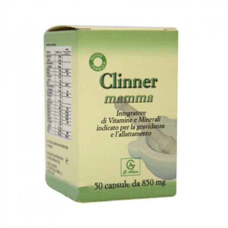 Multivitamínico + Hierro – 50 cápsulas Complemento alimenticio | Clinner Mamma
