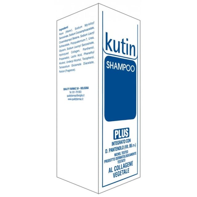 Kutin Shampoo Collagen – Champú capilar con colágeno, 200 ml