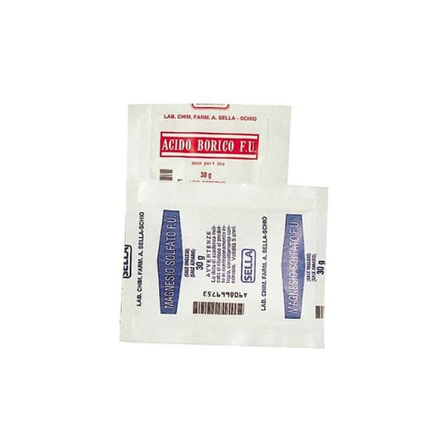 Sulfato de magnesio en polvo Sella – 30 g