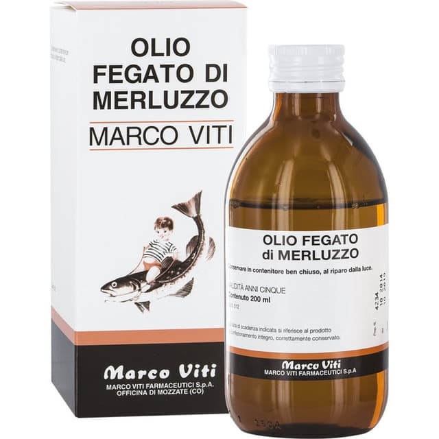 Aceite de Hígado de Bacalao VITI – 200 ml