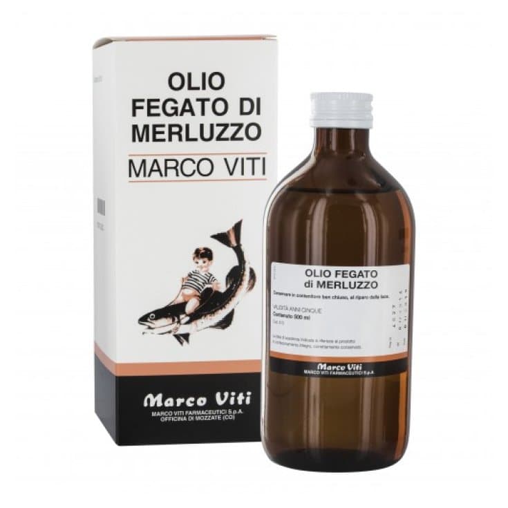 Aceite de Hígado de Bacalao VITI – 500 ml