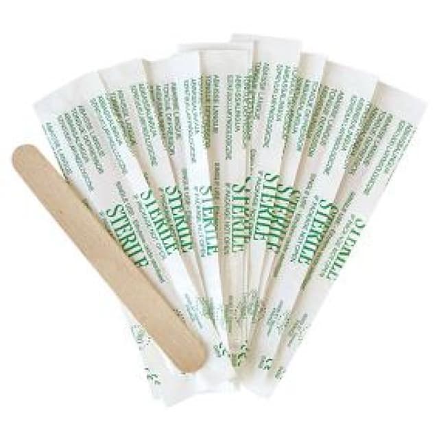 Depresor de Lengua de Madera Estéril – 1 unidad