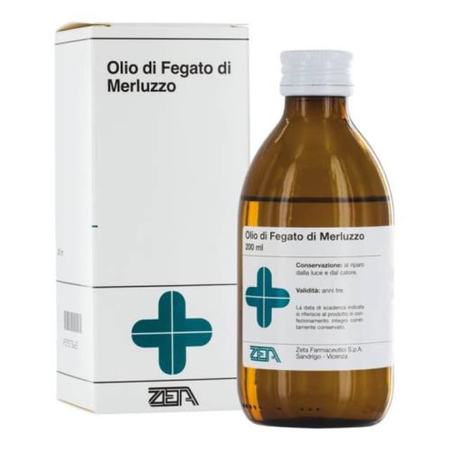 Vitamina D + Omega-3 EPA y DHA – 200 ml | Aceite de Hígado de Bacalao ZETA
