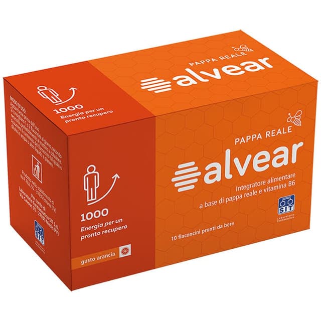 Vitamina B6 – Jalea Real 10 frascos de 10 ml | Alvear 1000