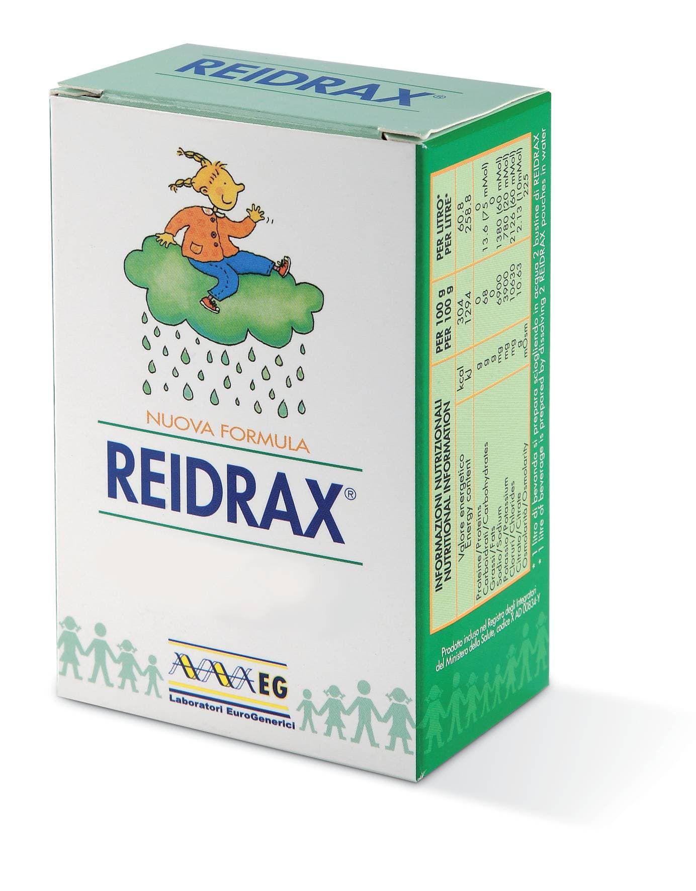 Electrolitos + Potasio – sobres | Reidrax-7