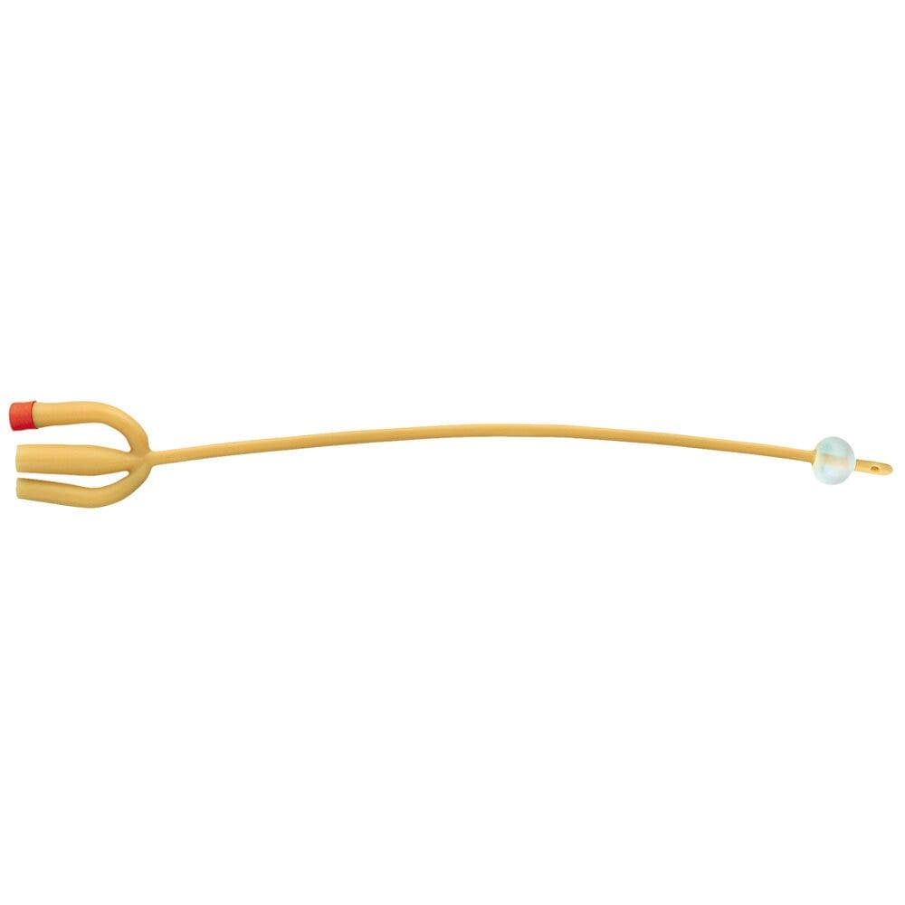 Safety Sonda Foley de látex 3 vías CH 18 – sonda vesical permanente