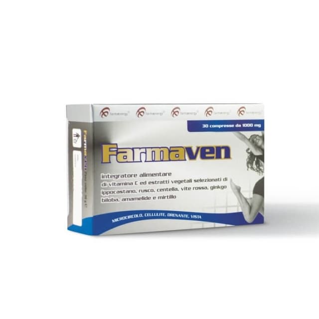 Farmaven Hoja de Vid Roja + Rusco – 30 comprimidos (30 g)