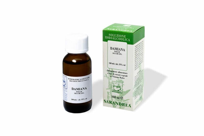 Damiana Tintura Madre – 100 ml gotas (Turnera diffusa)
