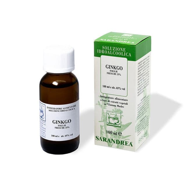 Ginkgo Biloba Gotas 100 ml – extracto vegetal líquido