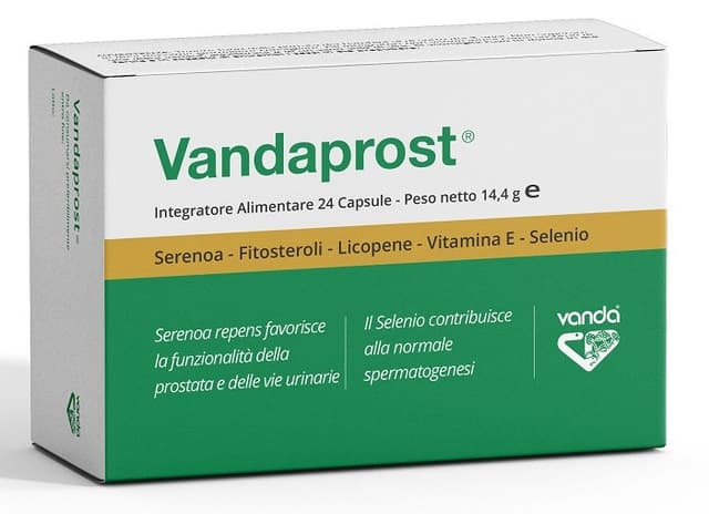 Sabal + Licopeno – 24 cápsulas | Vandaprost Complemento Alimenticio