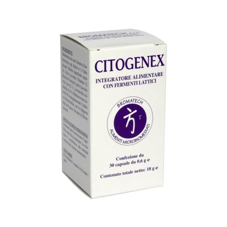 Probióticos con bacterias lácticas – 30 cápsulas (18 g) | Citogenex