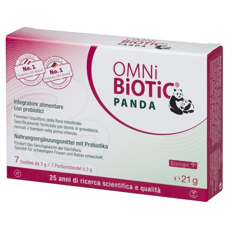 Probióticos con bacterias del ácido láctico – 7 sobres | OMNi BiOTiC PANDA
