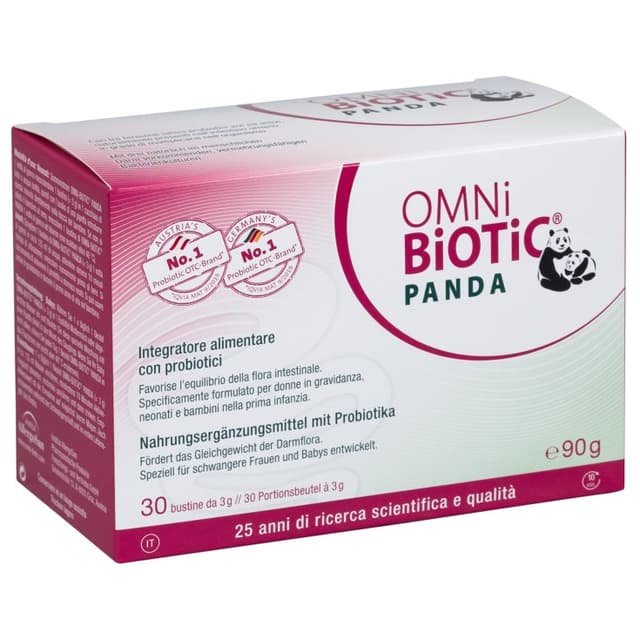 Probióticos con bacterias del ácido láctico – 30 sobres | OMNi BiOTiC PANDA