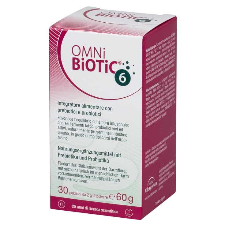 OMNI BIOTIC 6 – Probióticos con bacterias lácticas – 60 g