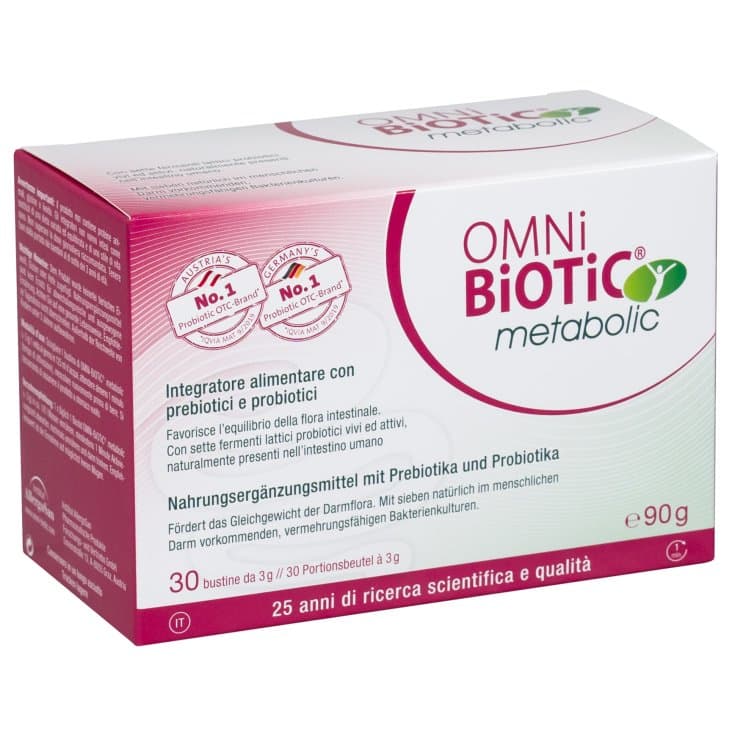 Probióticos con bacterias del ácido láctico – 30 sobres | OMNi BiOTiC METABOLIC