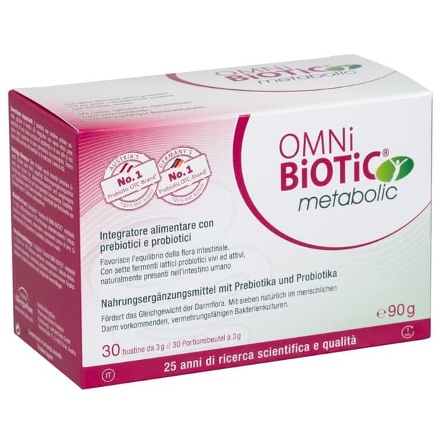 Probióticos con bacterias del ácido láctico – 30 sobres | OMNi BiOTiC METABOLIC