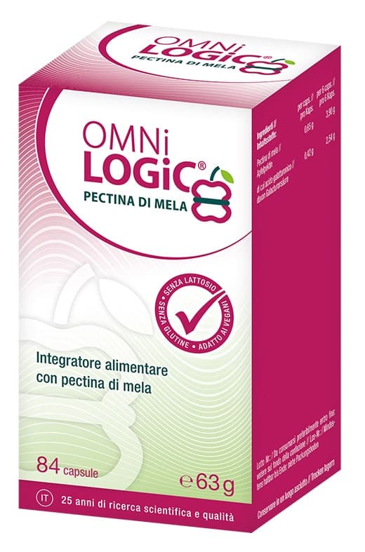 Fibra dietética – 84 cápsulas | Omni Logic Pectina Mela