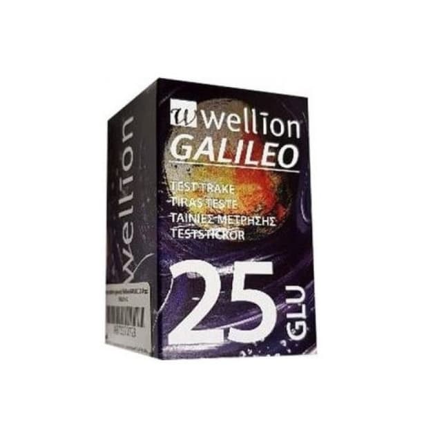 Wellion Galileo Tiras Reactivas de Glucemia – 25 unidades