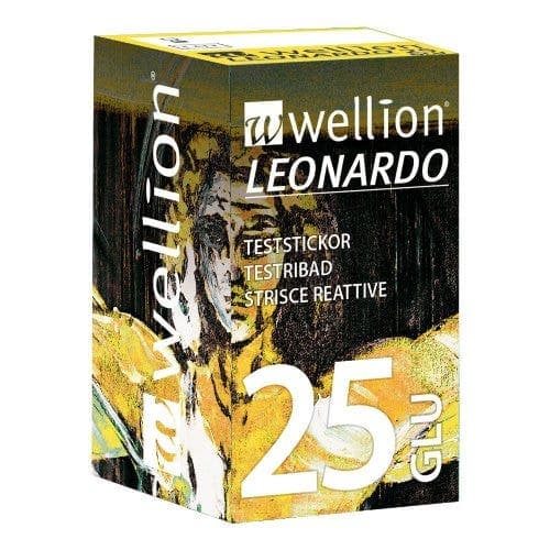 Wellion Leonardo Tiras Reactivas de Glucemia – 25 unidades
