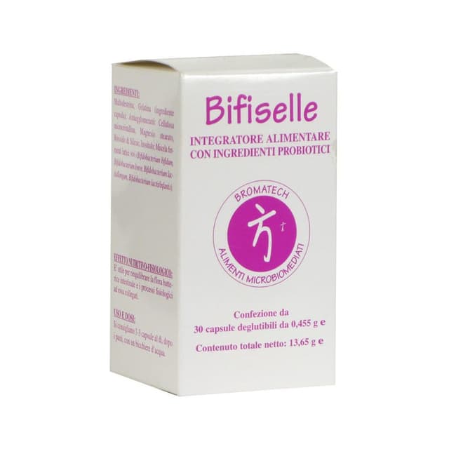Probióticos con bacterias lácticas – 30 cápsulas de 380 mg | Bifiselle