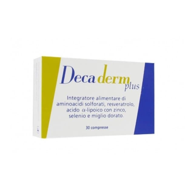 Decaderm Plus Resveratrol + Ácido Alfa-Lipoico – 30 comprimidos