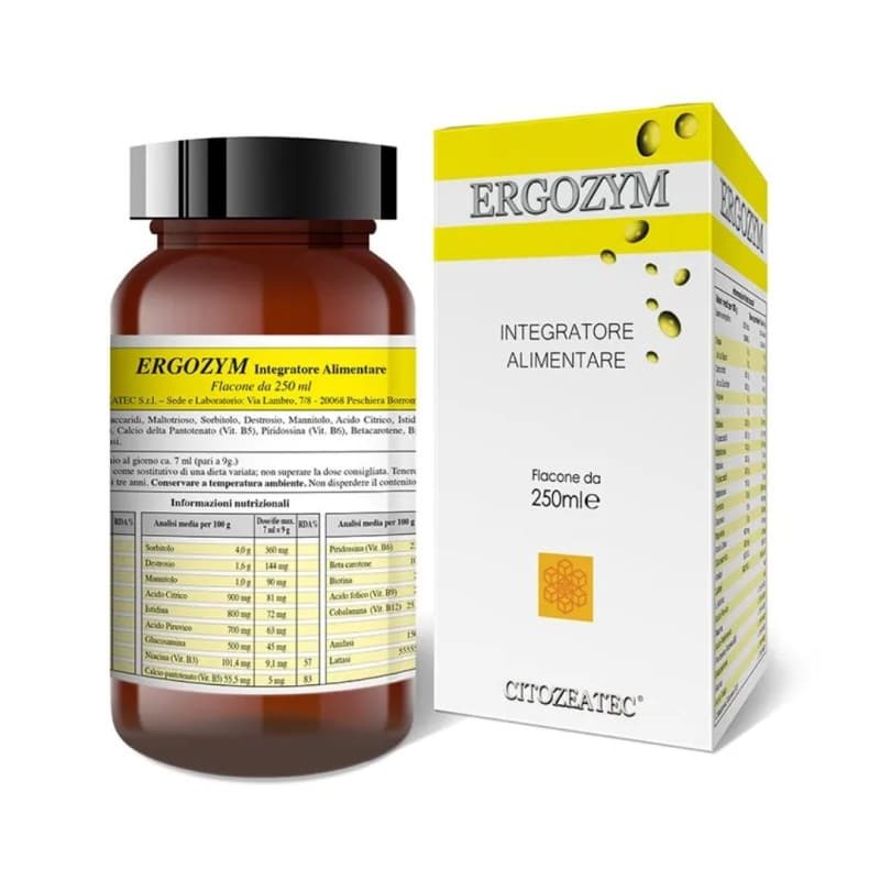 Biotina + Ácido fólico – frasco de 250 ml | Ergozym