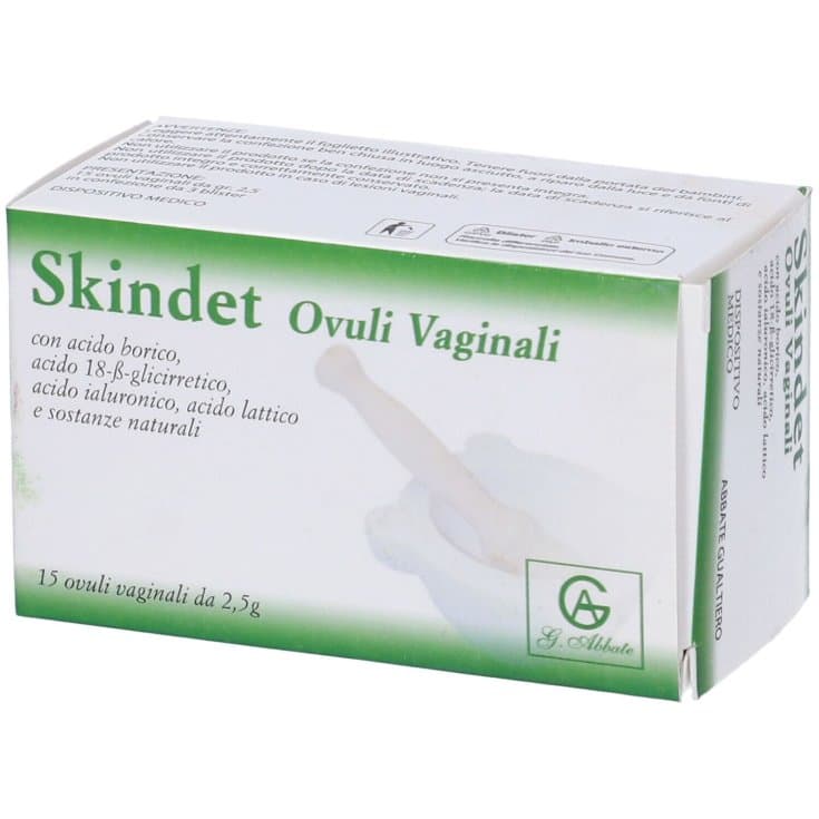 Skindet Óvulos Vaginales – 15 unidades de 2,5 g