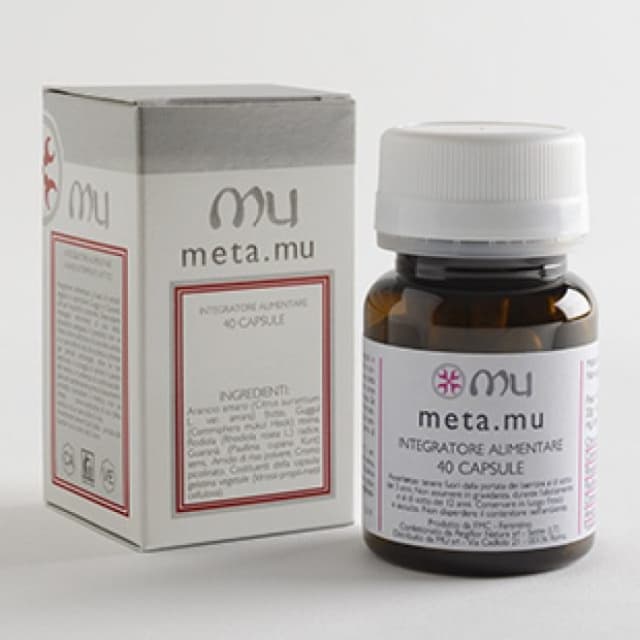 Rhodiola – 40 cápsulas de 20 g | Meta Mu Complemento Alimenticio