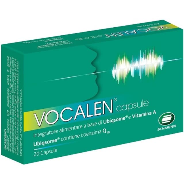 Coenzima Q10 300 mg – 20 cápsulas | Vocalen